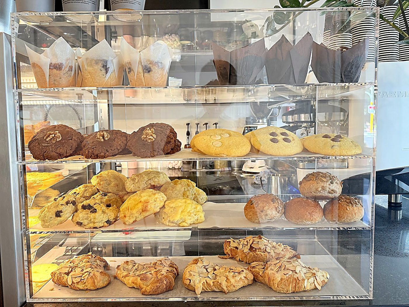 Almond Croissants & Giant Cookies