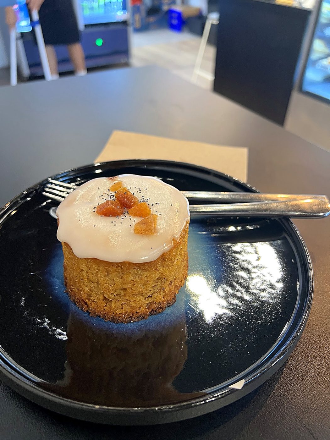 House signature spiced carrot cake